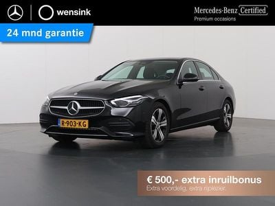Occasion Mercedes C180 Luxury 170 PK (125 kW) 2021 Zwart Sedan