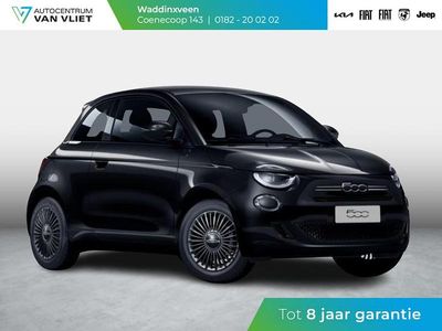 Nieuw Fiat 500 Launch Edition 65 PK (47 kW) 2025 Zwart Hatchback