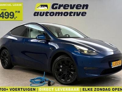 Occasion Tesla Model Y Long Range AWD 378 kW (514 PK) 2021 Blauw SUV