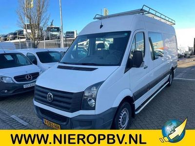 tweedehands VW Crafter l3h2 dub cab airco impriaal trap trekhaak