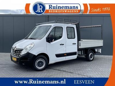 tweedehands Renault Master 2.3 DCI 131 PK / PICK UP / 7 PERSOONS DUBBEL CABINE / IMPERIAAL / TREKHAAK / NAVI / AIRCO / CRUISE / DUBBELE CABINE