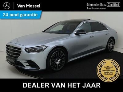 Grijs Occasion 2021 Mercedes S500 AMG line Sedan | € 79.945 (Goede deal)