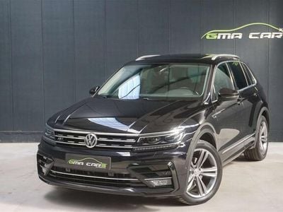 Zwart Gebruikt 2019 VW Tiguan R-line SUV | € 26.999 (Super prijs)