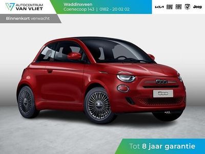 Rood Nieuw 2026 Fiat 500C Icon Cabriolet | € 28.990