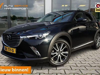 Zwart Gebruikt 2016 Mazda CX-3 SUV | € 17.900 (Eerlijke prijs)