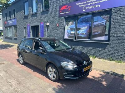 Zwart Gebruikt 2015 VW Golf VII Highline Stationwagen | € 9.450 (Eerlijke prijs)