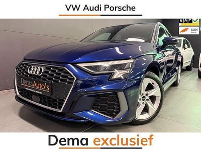 Occasion Audi A3 Sportback S-Line 204 PK (150 kW) 2021 Blauw Hatchback