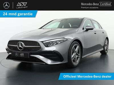 tweedehands Mercedes A180 AMG Line MY'23 Facelift Model, Sfeerverlichting | Keyless Go | Achteruitrij Camera | DAB Radio