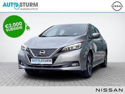 tweedehands Nissan Leaf e+ N-Connecta 62 kWh *SUBSIDIE MOGELIJK* Adapt. Cruise Control Navigatie 360° Camera Stuur- + Stoelverwarming Apple Carplay/Android Auto Rijklaarprijs!