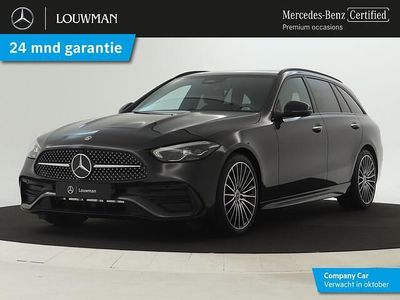 Grijs Occasion 2025 Mercedes C180 AMG line Stationwagen | € 52.945 (Duur)