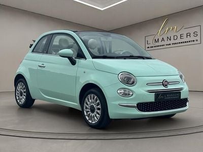 Groen Gebruikt 2018 Fiat 500C Lounge Cabriolet | € 11.995 (Eerlijke prijs)