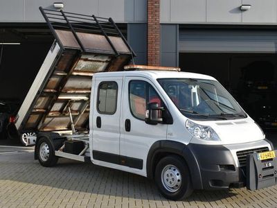 tweedehands Fiat Ducato 35H 2.3 MultiJet L3H1 DC kipper en luchtvering