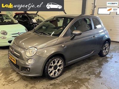 Grijs (metallic) Occasion 2015 Fiat 500S Hatchback | € 6.940 (Eerlijke prijs)