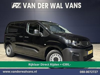Zwart Gebruikt 2021 Peugeot Partner Premium MPV | € 14.700 (Duur)