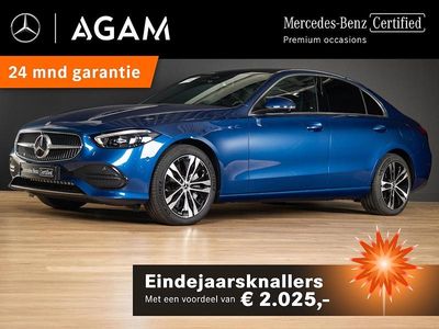 Blauw Gebruikt 2024 Mercedes C300 Luxury Sedan | € 45.950 (Super prijs)