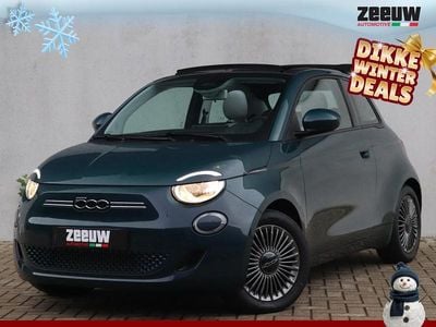 Blauw Gebruikt 2021 Fiat 500e Icon Cabriolet | € 18.900 (Super prijs)
