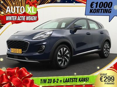 Blauw Occasion 2022 Ford Puma Titanium SUV | € 17.940 (Goede deal)