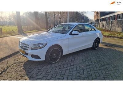 Wit Occasion 2014 Mercedes C200 Sedan | € 8.650 (Iets duurder)