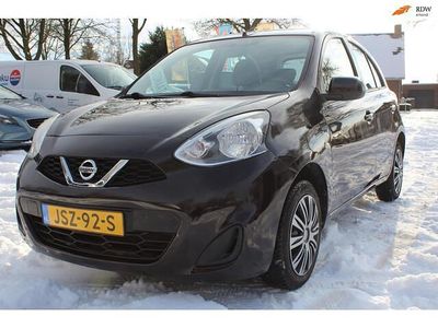 Occasion Nissan Micra Acenta 80 PK (58 kW) 2014 Paars Hatchback