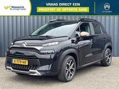 Zwart Gebruikt 2023 Citroën C3 Aircross Shine SUV | € 19.390 (Eerlijke prijs)