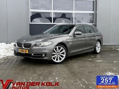 Grijs Occasion 2014 BMW 520 Luxury Line Stationwagen | € 15.885 (Iets duurder)