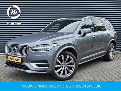 tweedehands Volvo XC90 T8 Twin Engine AWD Inscription Plug In Hybrid 7 Persoons PHEV | Luchtvering | Panodak | Luxe Leder & Massage | Adaptive Cruise | Head Up | Bowers & Wilkins |