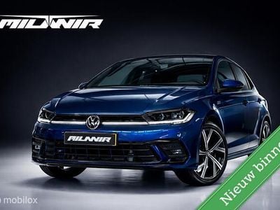 Blauw (metallic) Occasion 2021 VW Polo R-line Hatchback | € 22.945 (Eerlijke prijs)