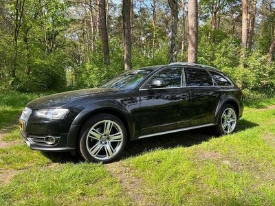 Zwart Gebruikt 2014 Audi A4 Allroad Proline Stationwagen | € 16.000