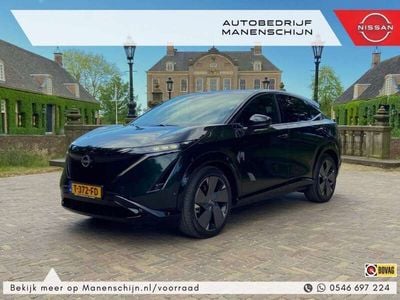 Occasion Nissan Ariya Evolve 289 kW (394 PK) 2023 Groen, metallic lak SUV