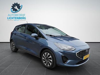 Occasion Ford Fiesta Titanium 125 PK (91 kW) 2023 Blauw Hatchback