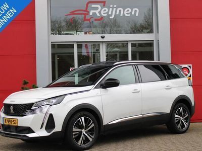 tweedehands Peugeot 5008 1.6 180PK AUTOMAAT GT | PANORAMISCH SCHUIF/KANTEL DAK | FULL LED KOPLAMPEN | 360 GRADEN CAMERA | 7-PERSOONS | ELEKTRISCHE ACHTERKLEP | ADAPTIVE CRUISE CONTROL | STOEL VERWARMING | APPLE CARPLAY/ANDROID AUTO | ALCANTARA BEKLEDING | DAB+ RADIO