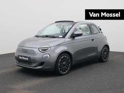 Occasion Fiat 500e La Prima 86 kW (118 PK) 2023 Grijs Cabriolet