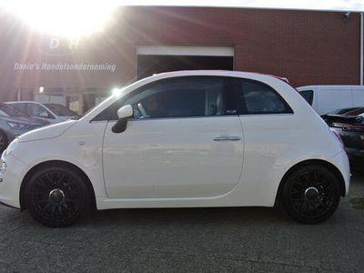 tweedehands Fiat 500C 0.9 TwinAir Lounge airco half leder inruil mogelijk nap