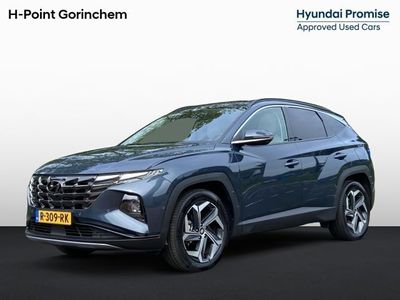 tweedehands Hyundai Tucson 1.6 T-GDI 230 PK HEV Premium | Vol lederen bekleding incl memory | Trekhaak | 19''Lmv | Zo goed als nieuw! |