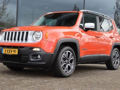 tweedehands Jeep Renegade 1.4 MULTIAIR LIMITED 140 PK *OMAHA ORANGE* | LEDER