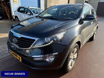 Zwart (metallic) Occasion 2011 Kia Sportage Plus SUV | € 7.450 (Goede deal)