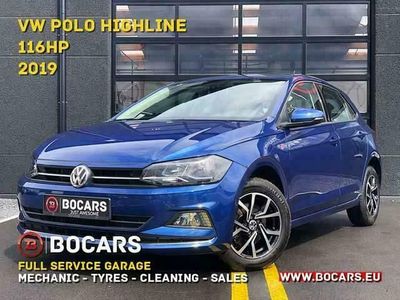 Blauw Occasion 2019 VW Polo Highline Sedan | € 17.980 (Iets duurder)