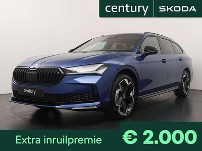 Blauw Nieuw 2025 Skoda Superb Business Line Stationwagen | € 49.900 (Super prijs)