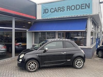 Occasion Fiat 500 Lounge 69 PK (50 kW) 2008 Zwart Hatchback