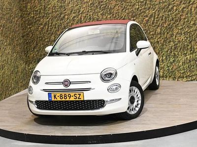 Wit Occasion 2015 Fiat 500C Lounge Cabriolet | € 10.500 (Eerlijke prijs)
