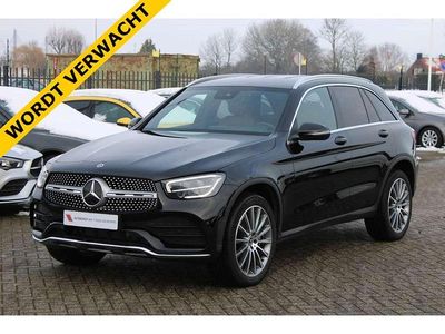 Zwart Occasion 2020 Mercedes GLC300e AMG line SUV | € 35.900 (Goede deal)