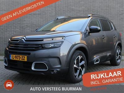 tweedehands Citroën C5 Aircross 1.6 Pure Tech 180 pk Shine EAT8 Automaat Cruise/Climate control, Panoramadak, Grip control, PDC voor en achter, Trekgewicht 1.500 kg!