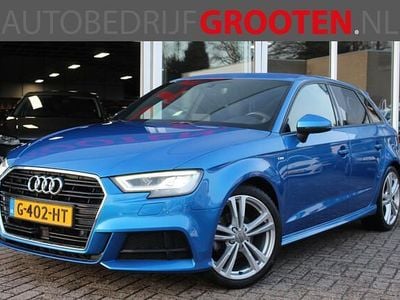 Blauw Occasion 2019 Audi A3 Sportback Sport Hatchback | € 19.888 (Iets duurder)