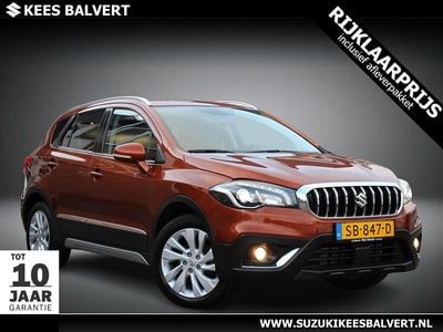 Bruin (metallic) Gebruikt 2018 Suzuki SX4 S-Cross Exclusive SUV | € 16.950 (Eerlijke prijs)