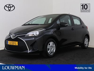 tweedehands Toyota Yaris 1.0 VVT-i Aspiration I Airco I 5 Deurs I Zuinig I centrale vergrendeling met afstandsbediening I Elektrische ramen voor I Volledig LOUWMAN Onderhouden I Slechts 33.466 km I