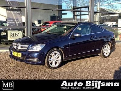Occasion Mercedes C180 156 PK (114 kW) 2011 Blauw Coupé