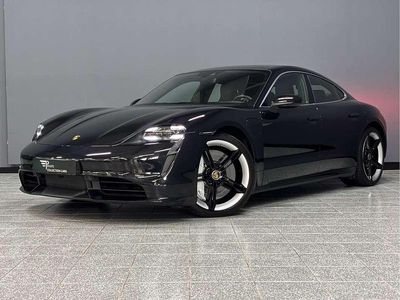 Zwart Gebruikt 2021 Porsche Taycan Turbo Sedan | € 72.950