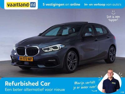 tweedehands BMW 118 1-SERIE i High Executive Edition Aut [ Leder Panoramadak Live coc