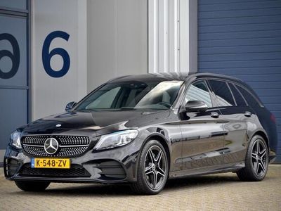 tweedehands Mercedes 180 C-KLASSE EstateAMG Styling / Panorama / Multi LED / 360 Cam / Nightpakket / Trekhaak