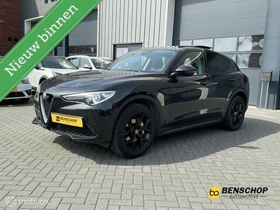 tweedehands Alfa Romeo Stelvio 2.0 T AWD Super Panodak Navi Camera Leer 19 inch Trekhaak